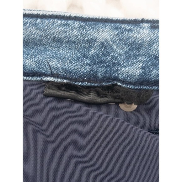 Nydj Curves 360 Slim Straight Blue Denim Jeans 12 - Picture 11 of 11